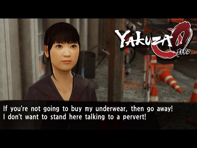 WARNING SIGNS OF A HIGH SCHOOL THOT. | Yakuza 0 #4