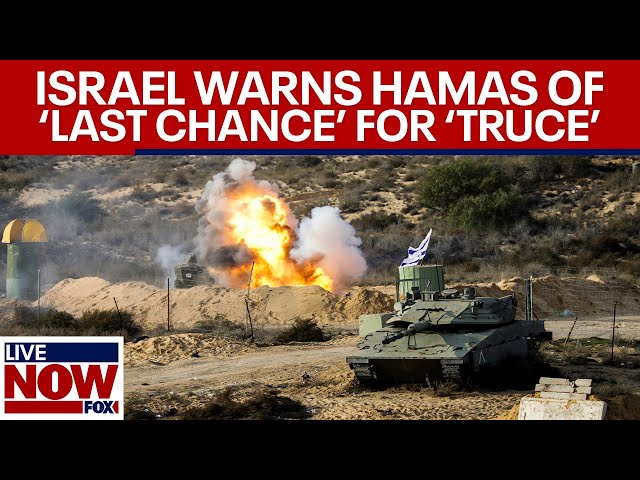 UPDATE: Israel gives Hamas final deadline for truce in Gaza | LiveNOW from FOX