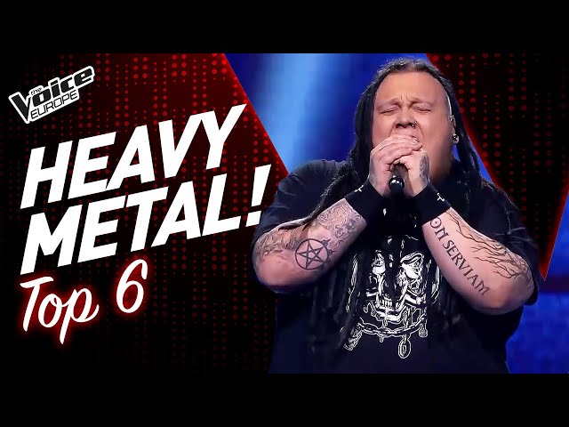 HEAVY METAL Blind Auditions on The Voice! | TOP 6