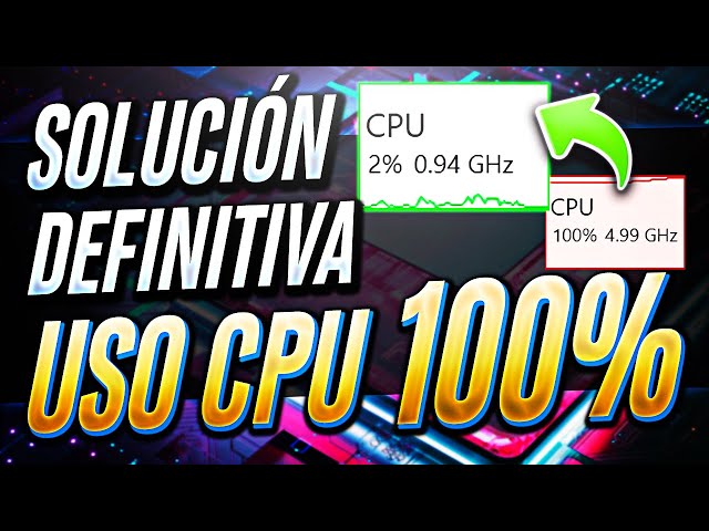 ✅ ¿Cómo REDUCIR el uso de CPU al 100% en Windows? 🚀 [Aumentar FPS]