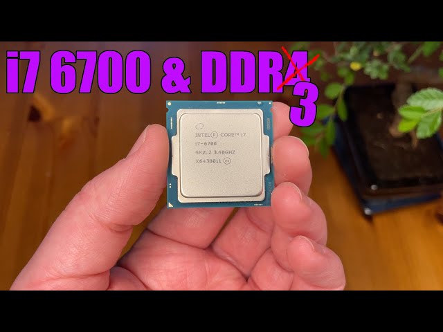 The I7 6700 With DDR3 Memory In 2023