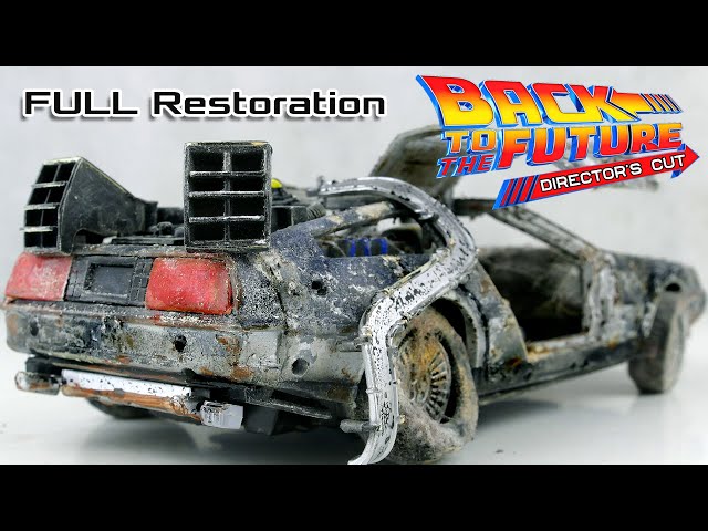 Full Restoration abandoned DeLorean DMC12 Back to the Future Time Machine car