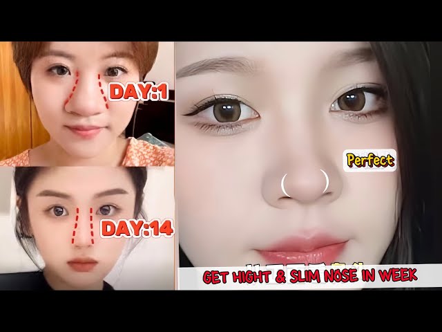 5 Min High Nose Exercise | Get a Perfect, Naturally Slim Nose | Home Fitness Challenge