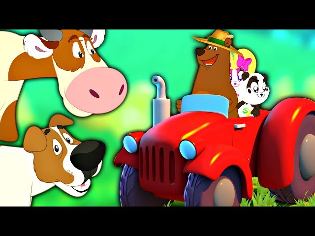Old MacDonald Had A Farm | Panda Bo Nursery Rhymes & Kids Songs