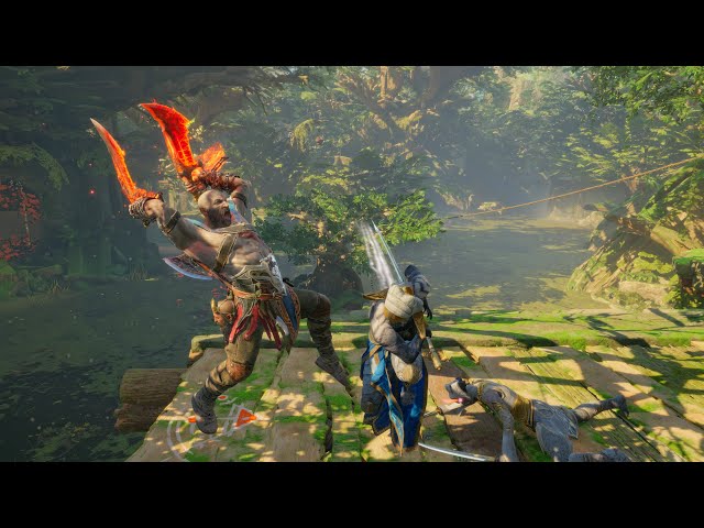 Early game Kratos with animation cancels is broken...