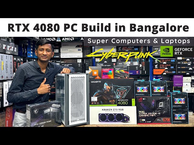 RTX 4080 Gaming PC Build in Bangalore | Ryzen 9 7950X3D | Super Computers & Laptops