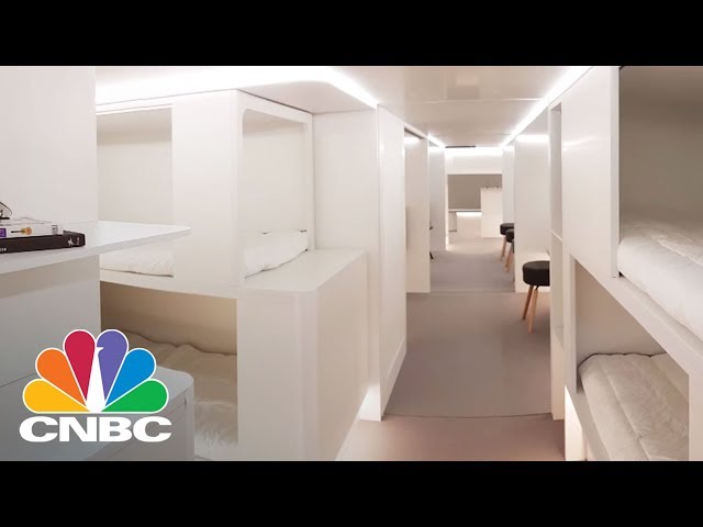 Airbus Is To Build Passenger Sleeping Berths Inside A Plane's Cargo Hold | CNBC