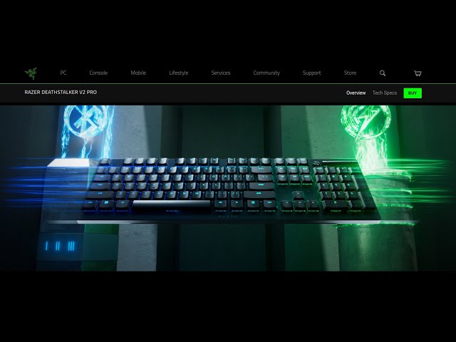 Razer DeathStalker Version 2 Pro Gaming Keyboard