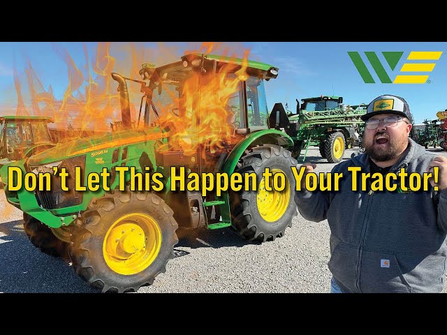 How to FIND & READ Trouble Codes on John Deere 5 Series Tractors