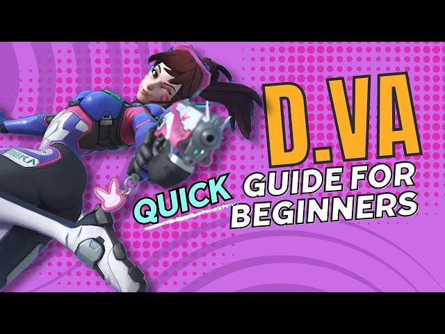 How to play D.va in Overwatch 2 | DVA Quick Beginners Guide
