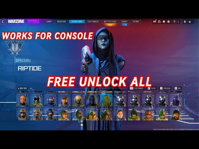 *CHEAPEST* Unlock All For Warzone 3 And Modern Warfare 3 (Works On Console) Step By Step Tutorial