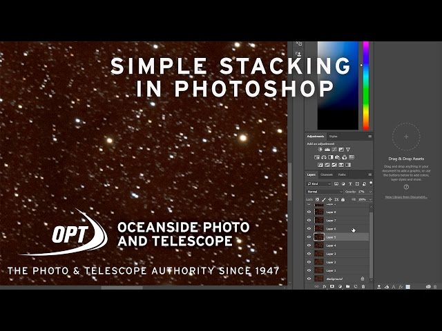 Simple Stacking in Photoshop with Chris Hendren- OPT