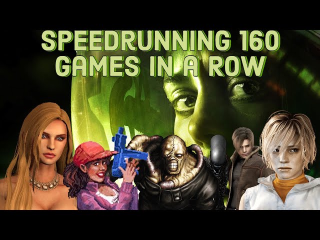 I Almost Failed in a Speedrun Marathon With 160 Games in a Row