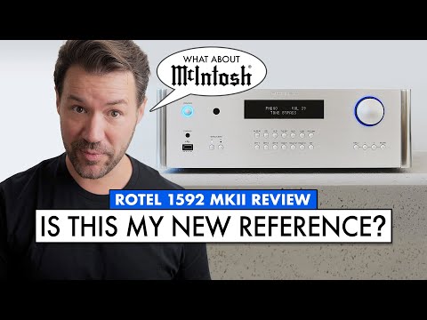 HIGH POWER Integrated Amplifier!! ROTEL 1592 MKII Review