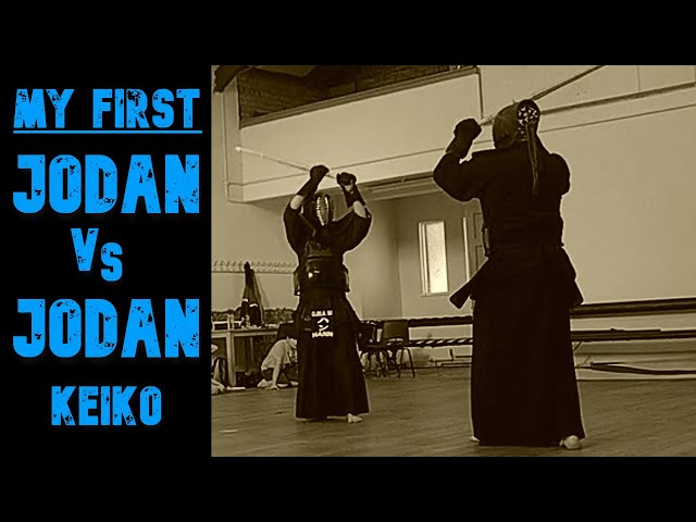 My first Keiko with another Jodan ( Kendo Training )