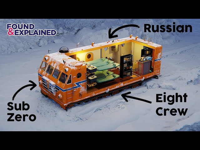 The insane machine that conquered Antarctica for the USSR - the Kharkovchanka