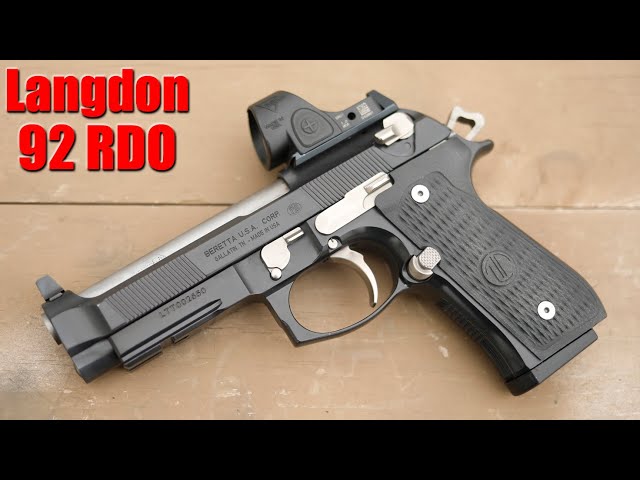 Langdon Tactical Beretta 92 Elite LTT RDO First Shots: The Best Beretta 92?