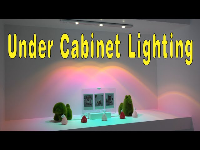 Under Cabinet Lighting 3 Color Changing Night Light