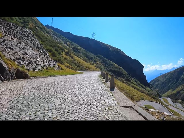 Swiss Bicycling: Tremola To Flueela 4K