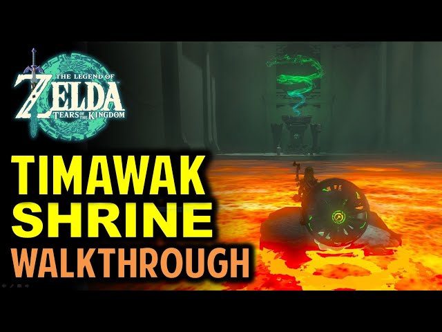 Timawak Shrine Puzzle: Against the Flow Walkthrough | The Legend of Zelda: Tears of the Kingdom
