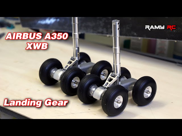 Making the main landing gear/ AIRBUS A350 XWB