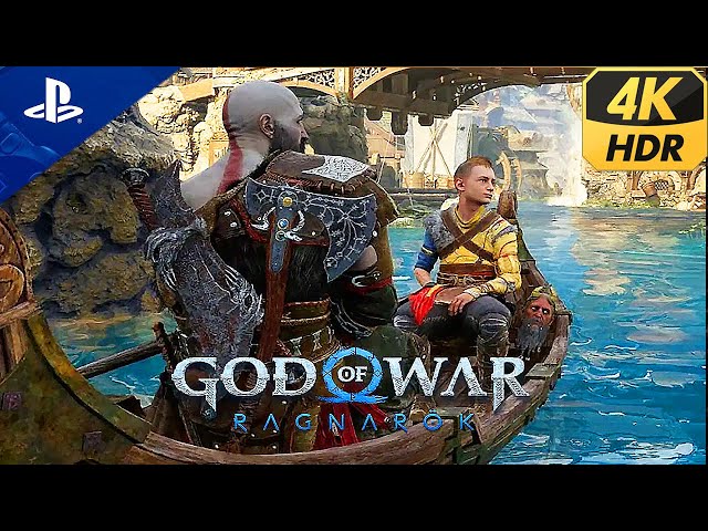 God of War Ragnarok (PS5) LOOKS BEAUTIFUL New Gameplay Demo (4K 60FPS HDR)