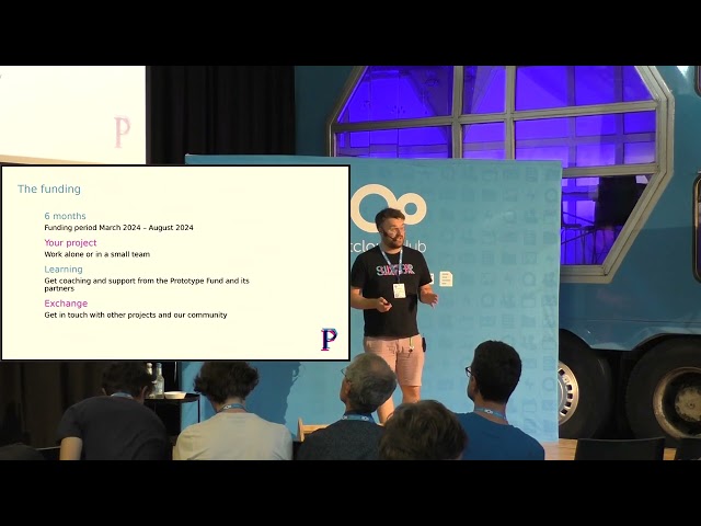 Lightweight funding for your FOSS project - Prototype Fund | Nextcloud Conference 2023