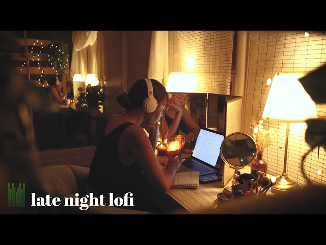 late night lofi ♫ a music mix for productivity