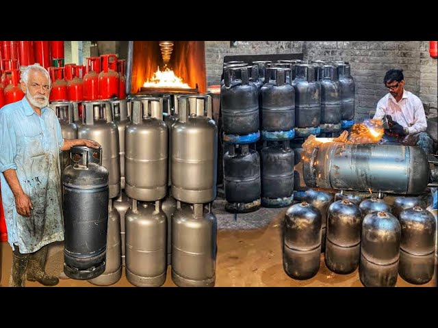 Amazing Cylinder Manufacturing || How to Make High Pressure LPG Gas CylindersInside The Factory