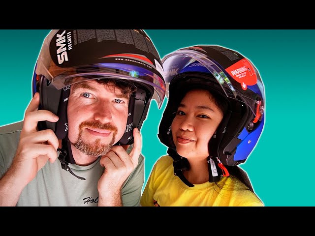 BUYING SAFETY GEAR FOR MOTORCYCLE | LIFE IN THE PHILIPPINES | ISLAND LIFE