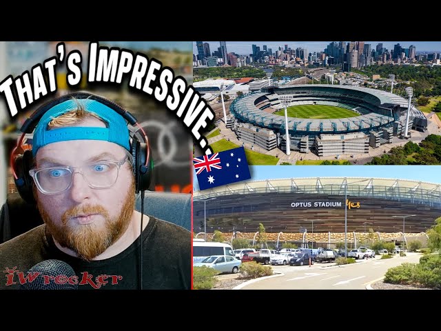 American Reacts to Iconic Australian Stadiums