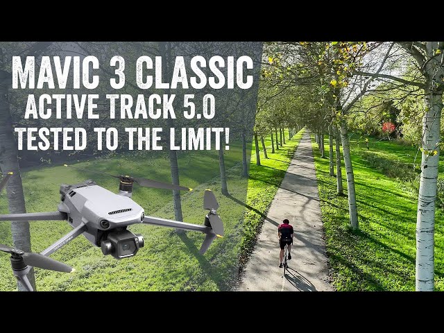 DJI Mavic 3 Classic Active Track Ultimate Test Ride - Unedited!