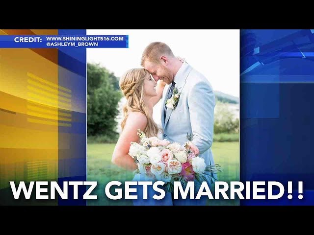 Carson Wentz gets married!! The Eagles star ties the knot in Bucks County