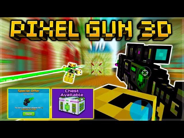 Pixel Gun 3D | Getting 75 KILLS To Open FREE Chests & Testing FREE Weapons