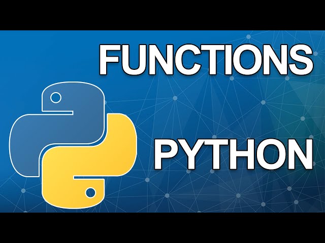 Working with Functions in Python