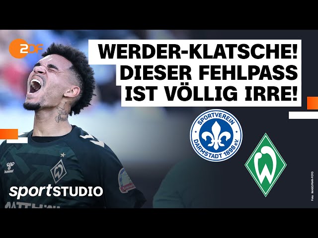 SV Darmstadt 98 – Werder Bremen | Bundesliga, 6. Spieltag Saison 2023/24 | sportstudio