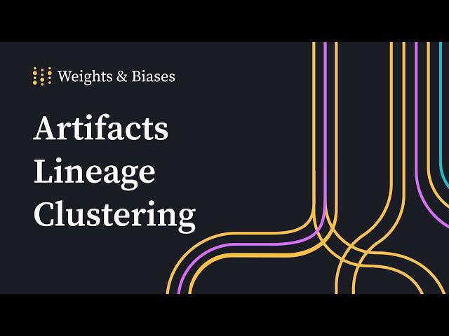 Artifacts Lineage Clustering in Weights & Biases