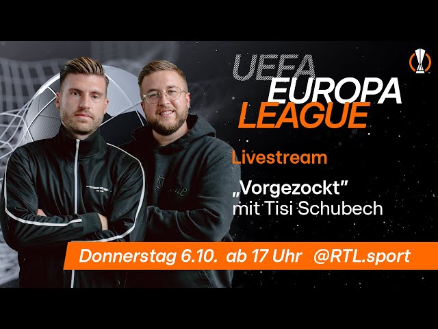 LIVE 🔴 Matchday der Europa League: "Vorgezockt" mit @TisiSchubech 🎮 | RTL Sport