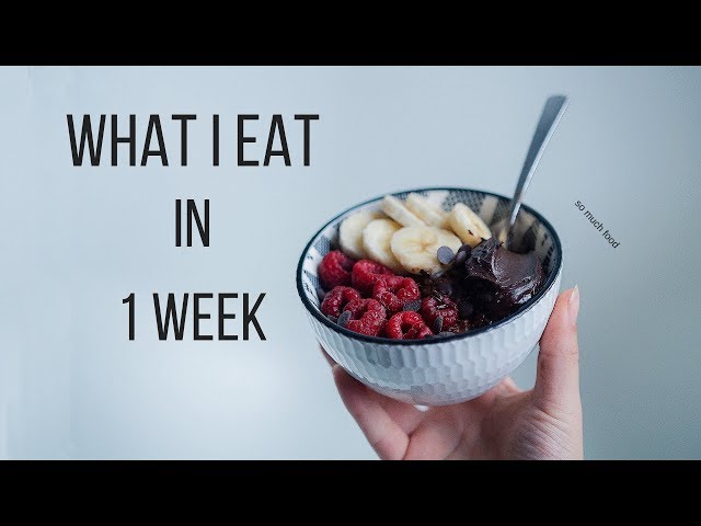 7 Days of Vegan Food