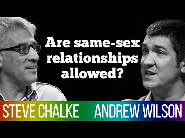 Does scripture forbid gay relationships? Steve Chalke vs Andrew Wilson - Bible debate #4