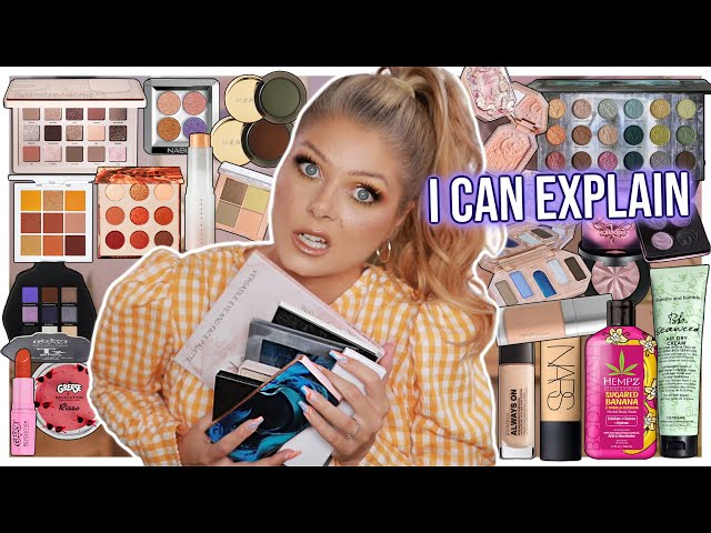 1 HOUR OF NEW MAKEUP 😳 | Monthly Collected Haul