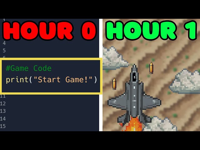 Making a Game In ONE HOUR (Game Dev Challenge)