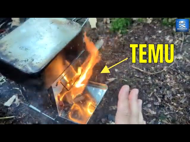 Bushcraftery - A Temu camping stove