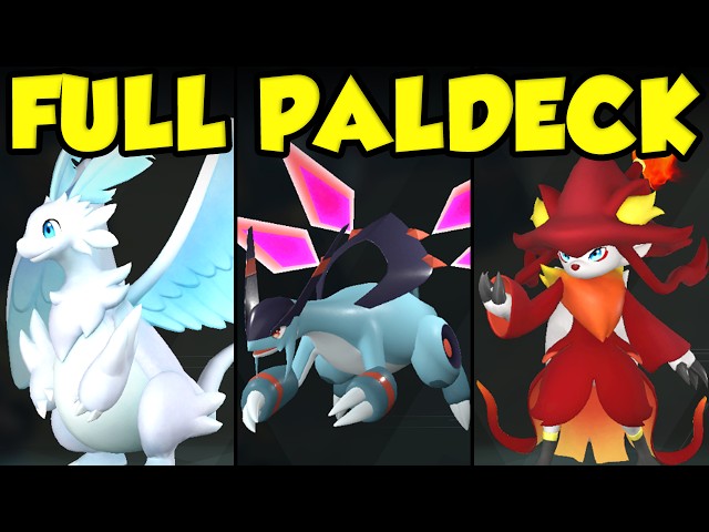 EVERY PAL IN PALWORLD! FULL PALDECK REACTION!