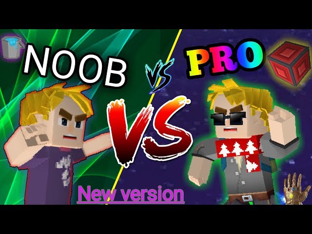 Noob vs Pro - New Version in Sky Block! [😎vs😢] [BlockmanGo]