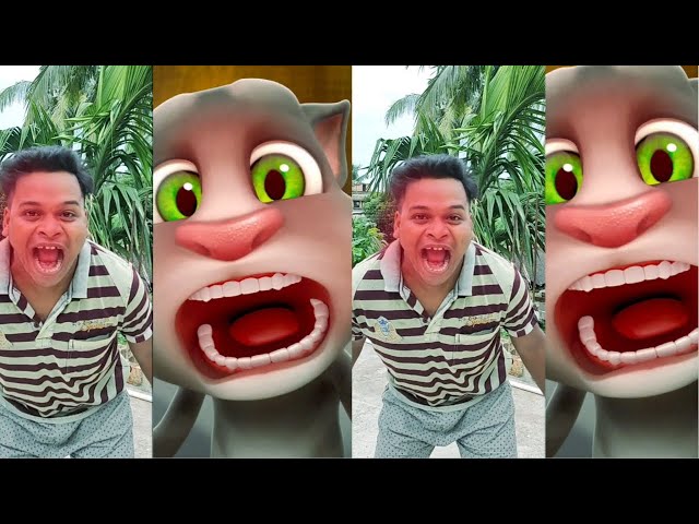 Talking Tom Real life Chili's Reaction wow wow By Tom Fan 🤣🔥😂🍓🌽