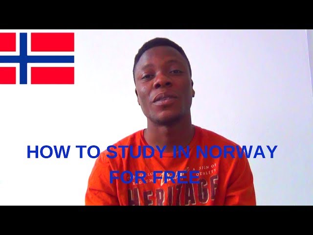How to Study in NORWAY for FREE