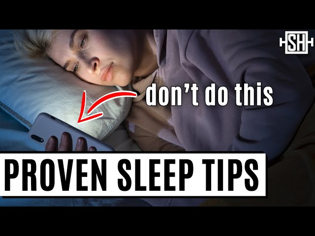 The Do's and Don't's of Good Sleep, According to Science