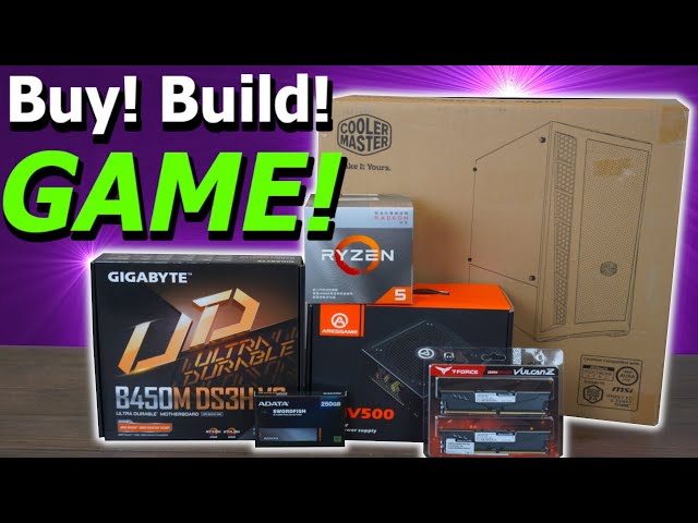 $500+ Gaming PC You CAN Buy Parts for to Game NOW!