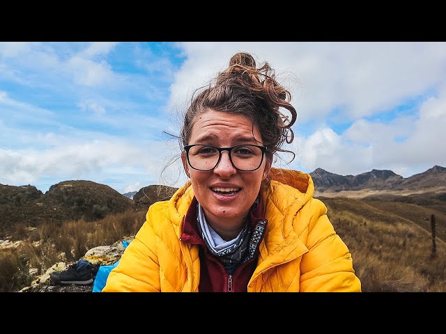 This did NOT go well... | Camping Cajas National Park | Ecuador Travel Vlog